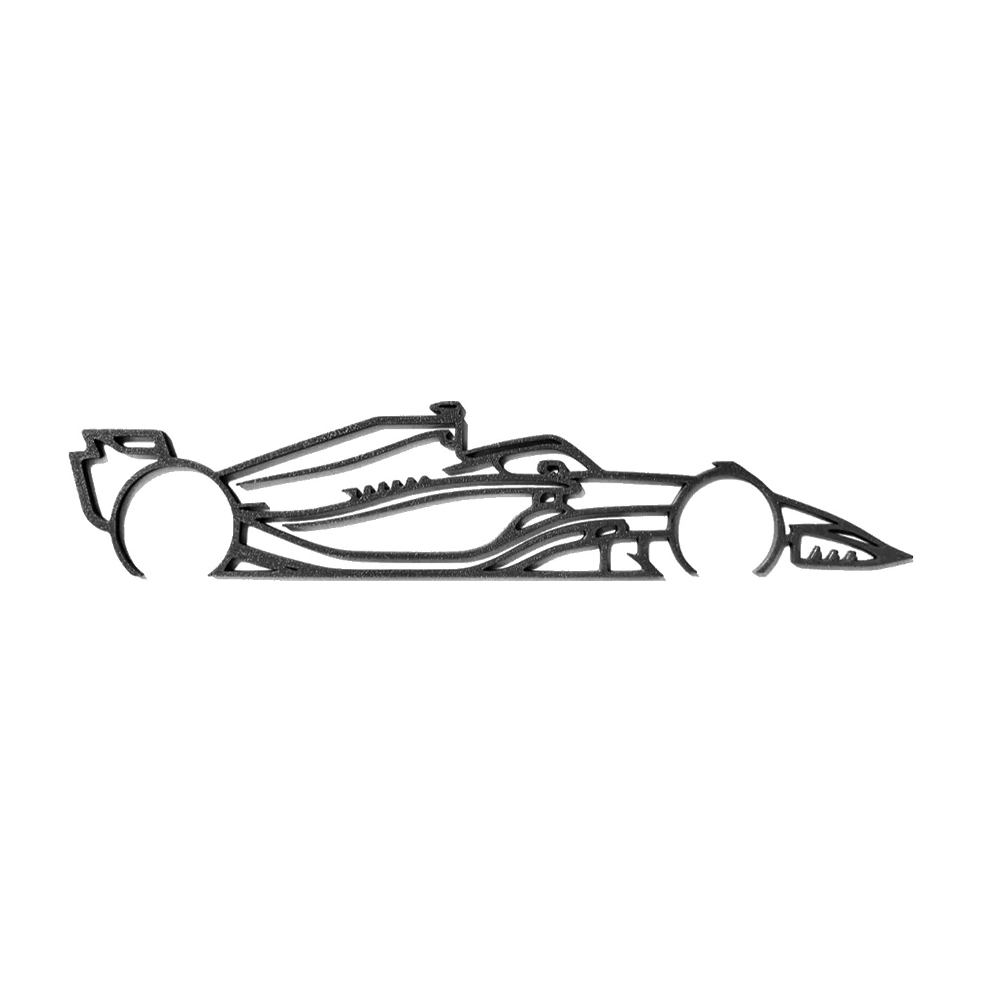 Formula 1 Car (2025) Wall Art 3D printed car silhouette wall art